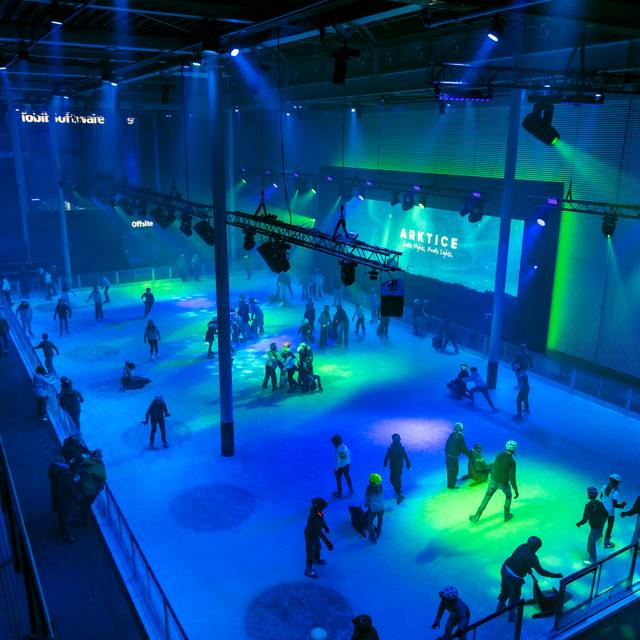 Die Eisfläche bei ARCTIC ©RADIO WMW