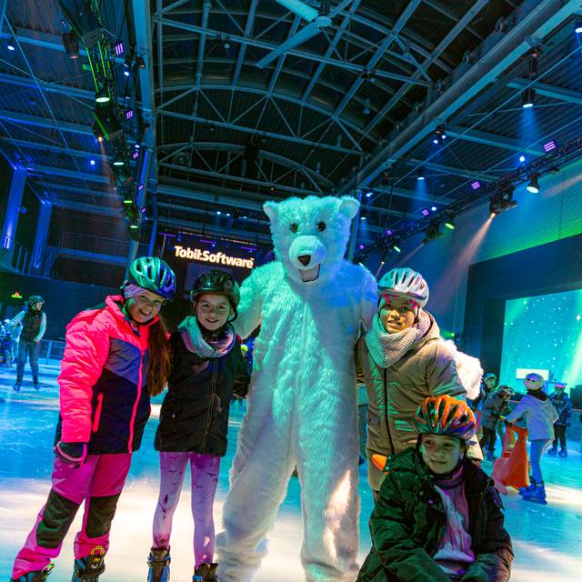 Die Eisfläche bei ARCTIC ©RADIO WMW