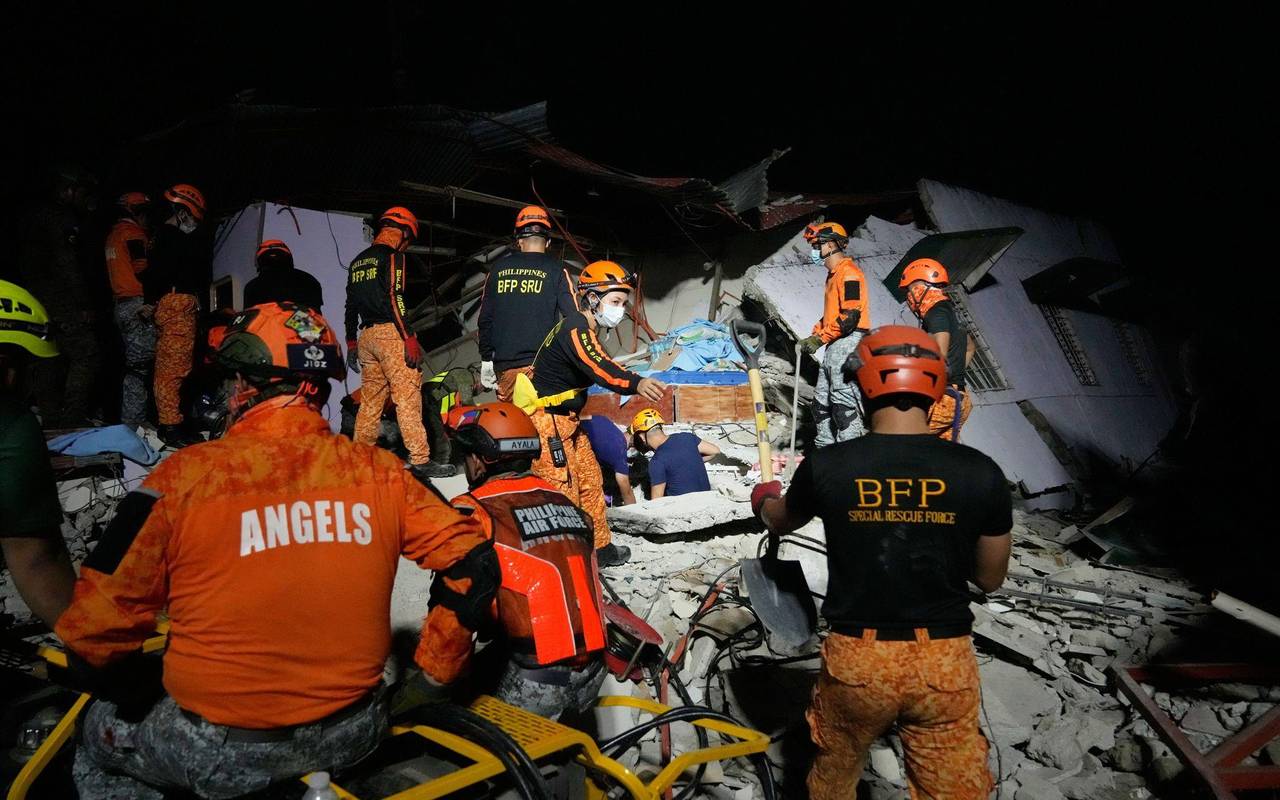 Erdbeben auf den Philippinen