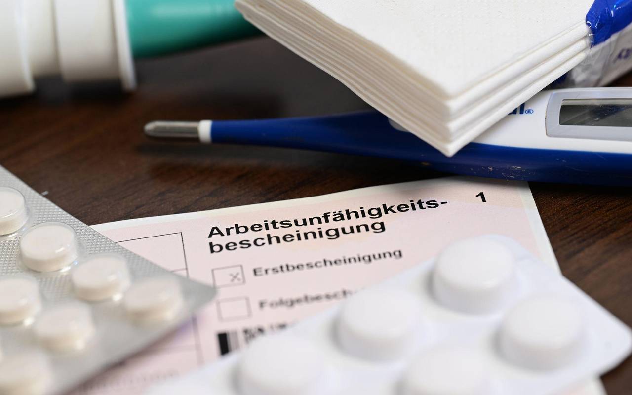 Arbeitsunfähigkeitsbescheinigung und Medikamente