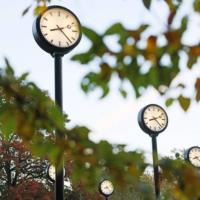 Uhrenpark - Zeitumstellung