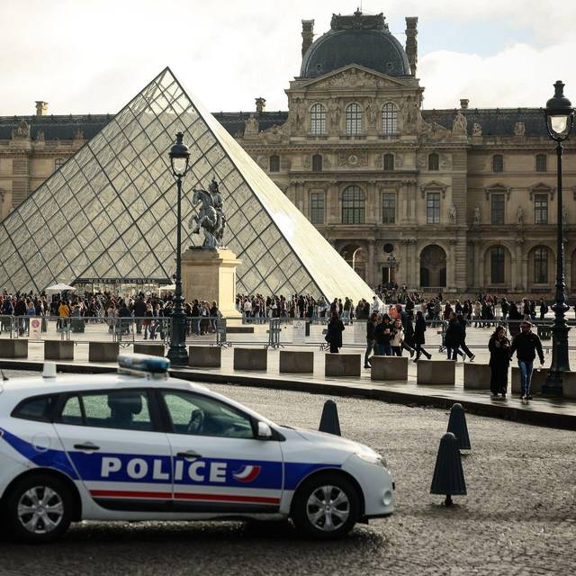 Der Louvre in Paris