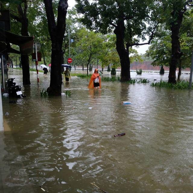 Überschwemmungen in Vietnam