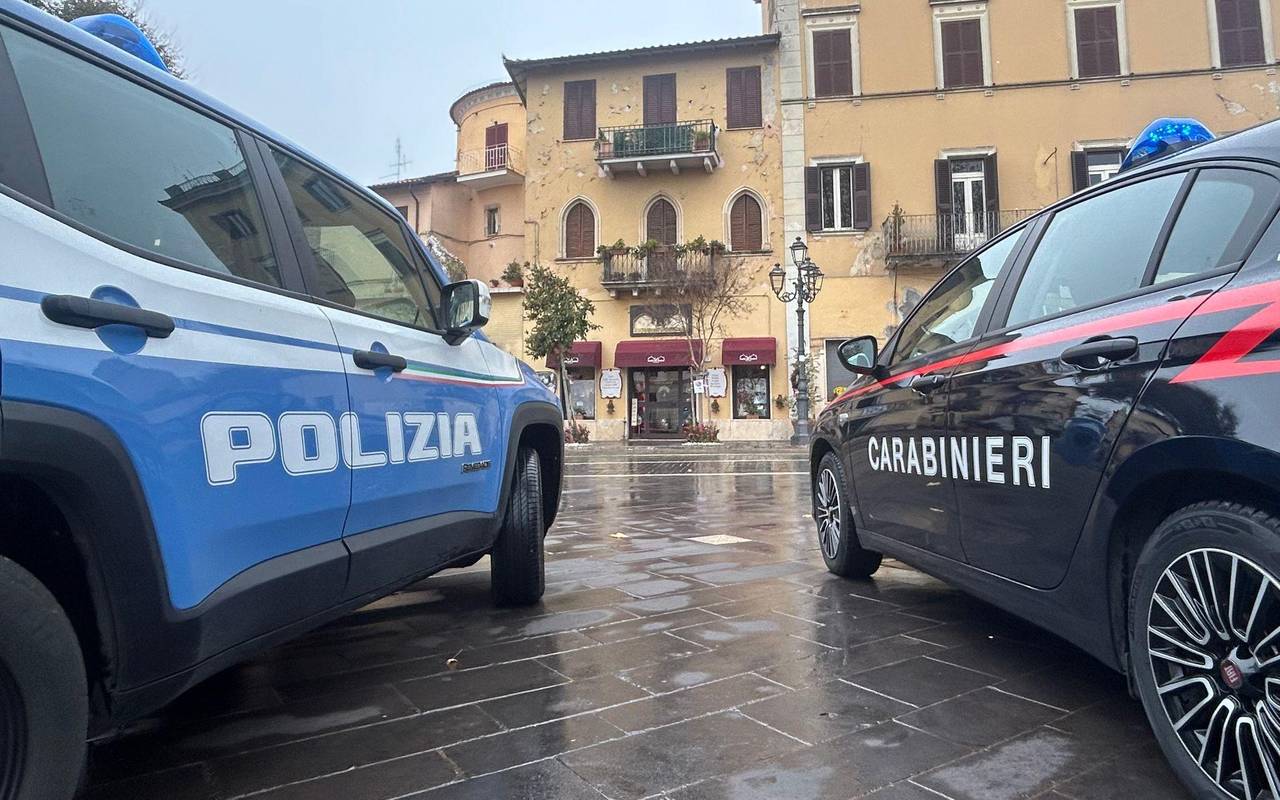 Autos der italienischen Polizei
