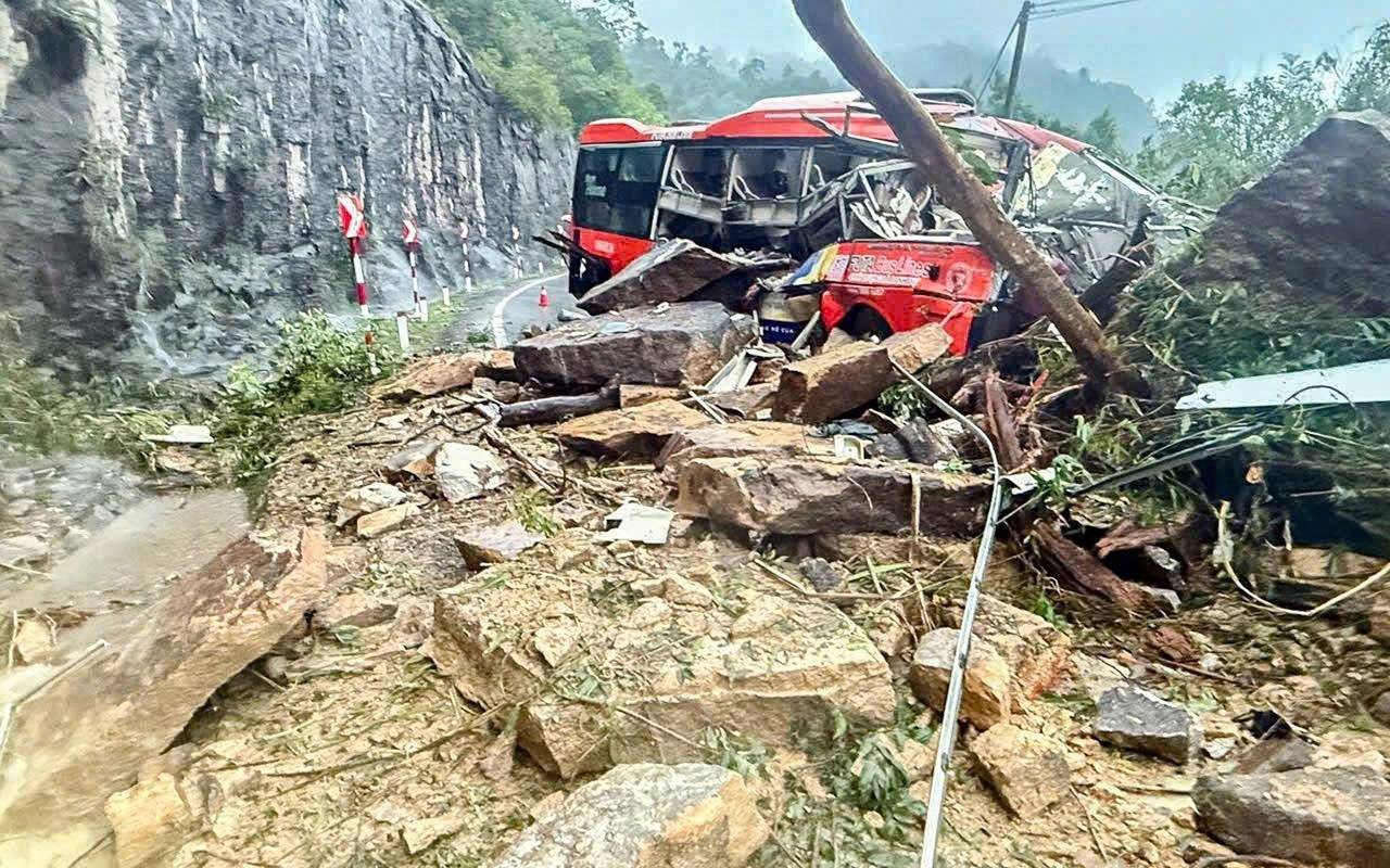 Erdrutsch in Vietnam