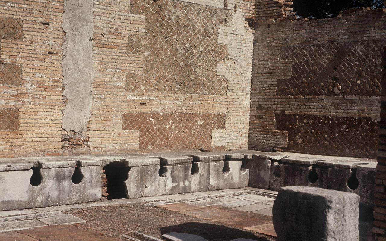 Römische Toiletten - Welttoilettentag