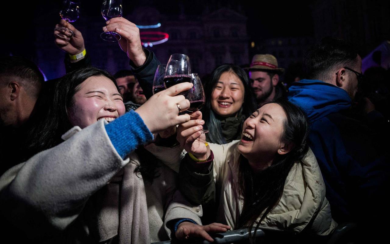 Frankreich feiert den Beaujolais Nouveau