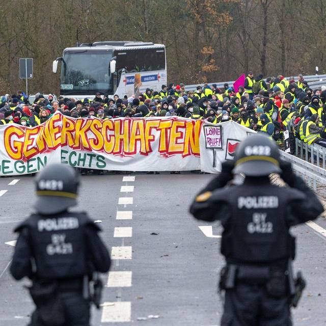 Neugründung AfD-Jugendorganisation - Proteste