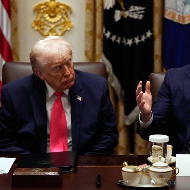 Kabinettssitzung im Weißen Haus