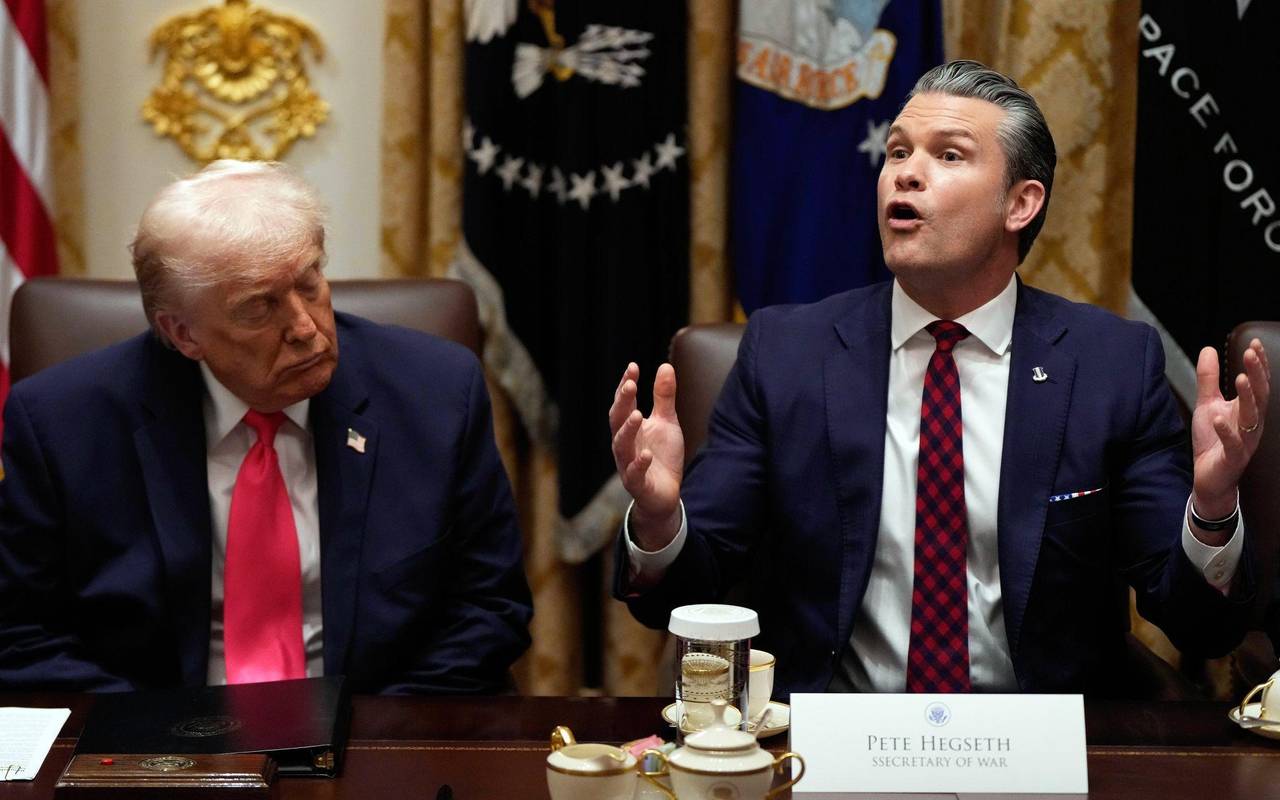 Kabinettssitzung im Weißen Haus