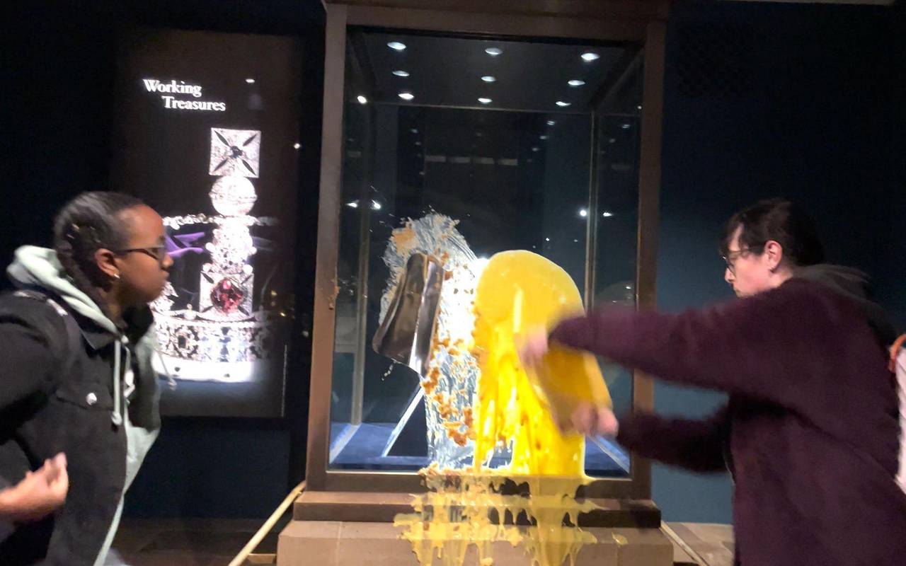 Essensanschlag auf die Kronjuwelen: Londoner Tower dicht