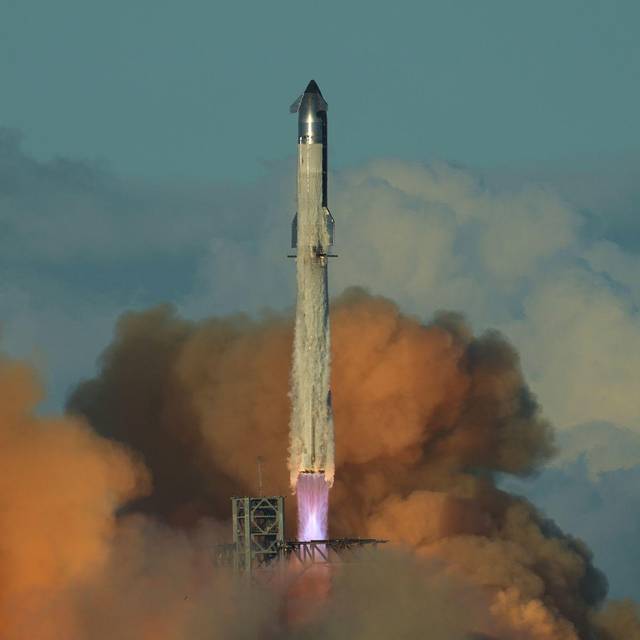 Das Starship der Raumfahrtfirma SpaceX