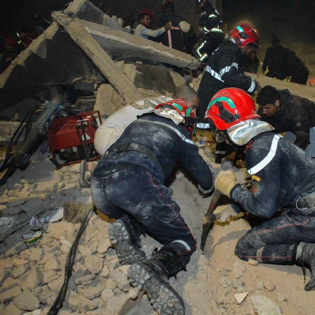 Gebäudeeinsturz in Fes