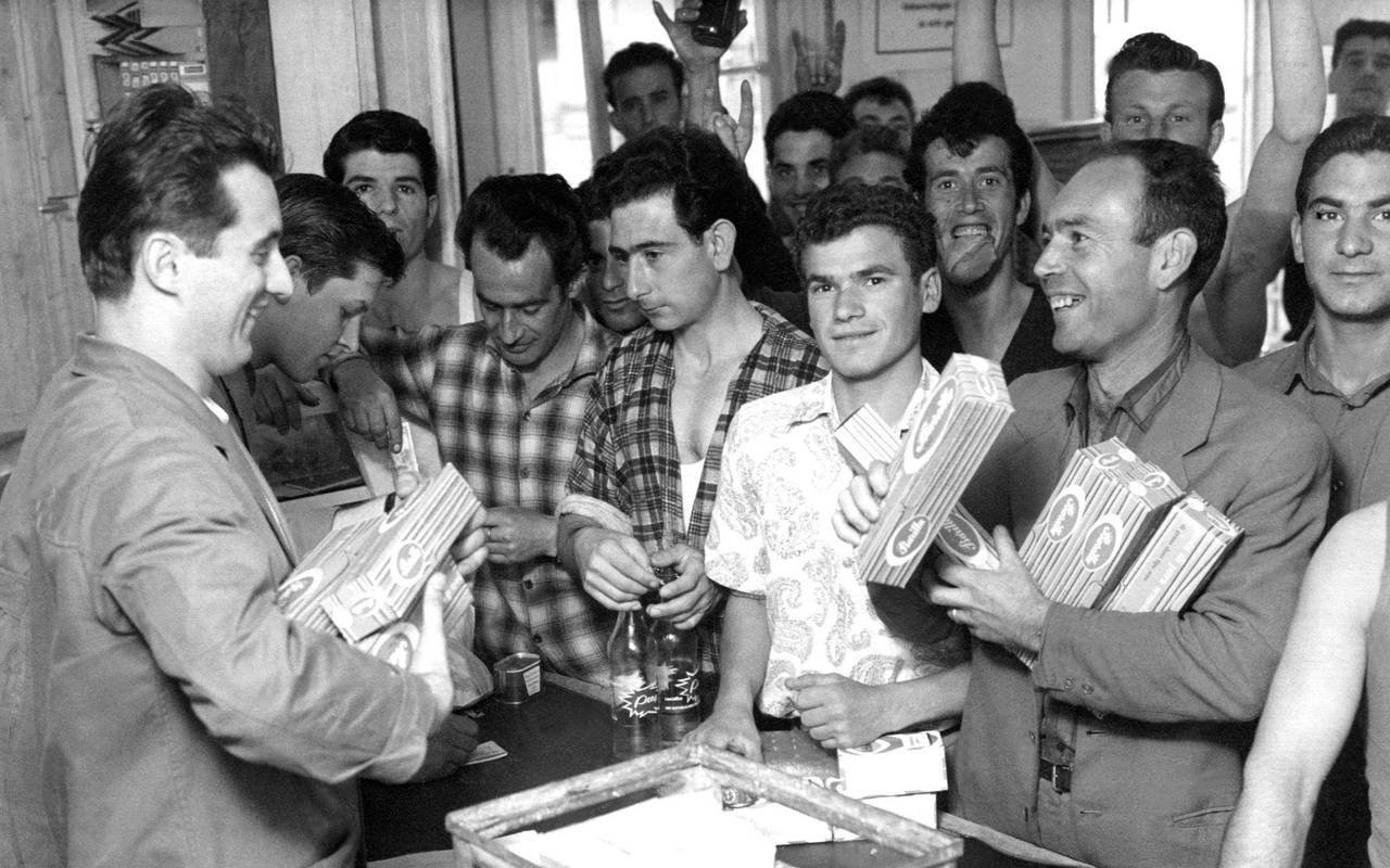 Italienische Gastarbeiter