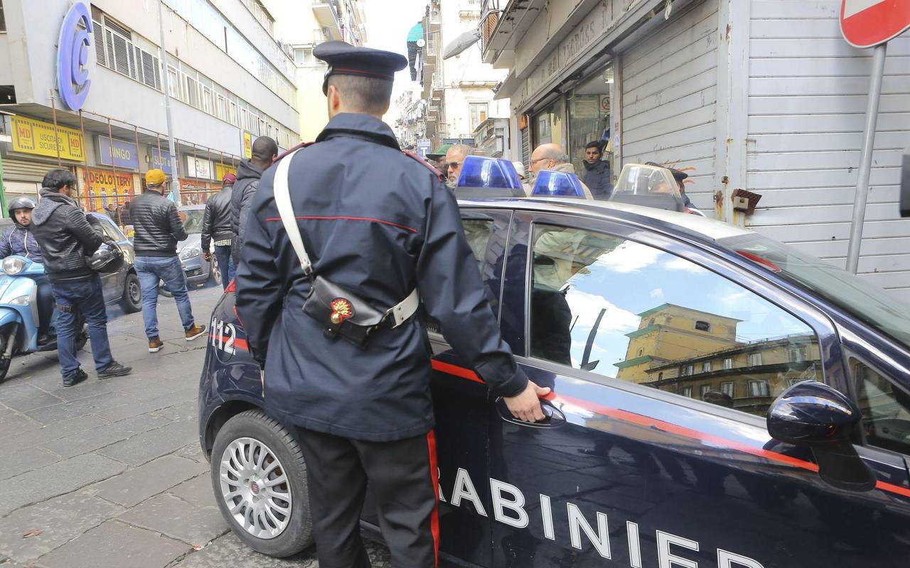 Carabinieri in Neapel