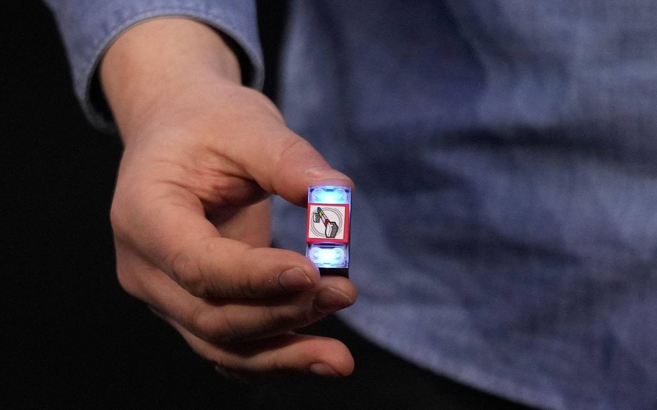 Lego stellt neuartigen interaktiven Baustein vor