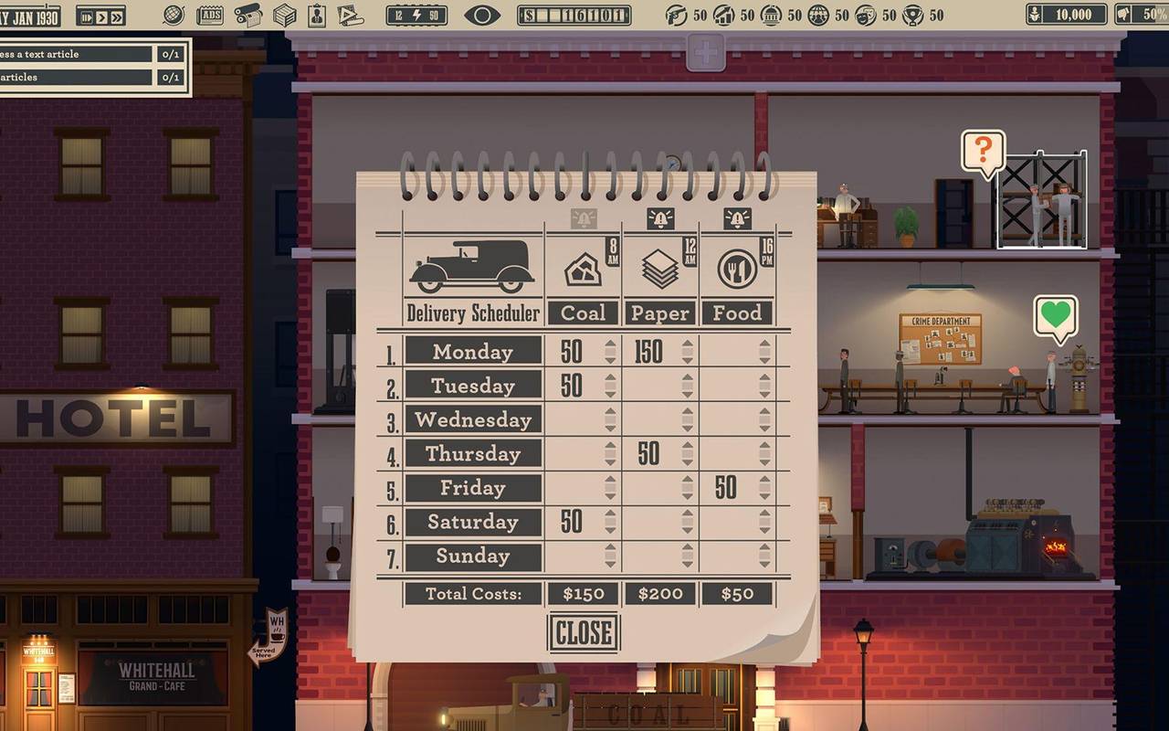Screenshot vom Spiel «News Tower»