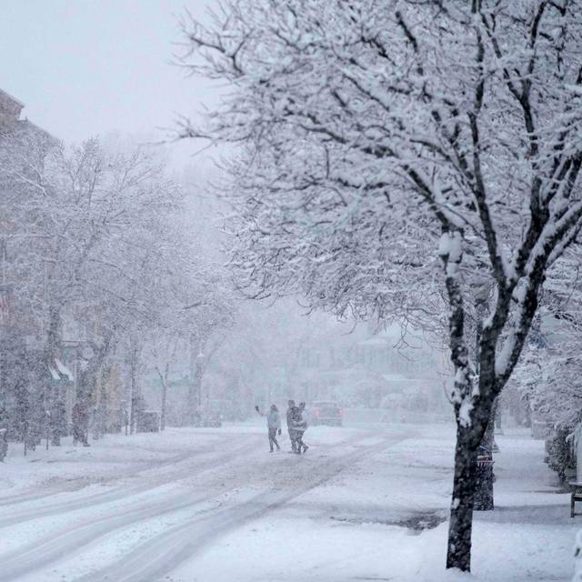 Winterwetter in Vermont
