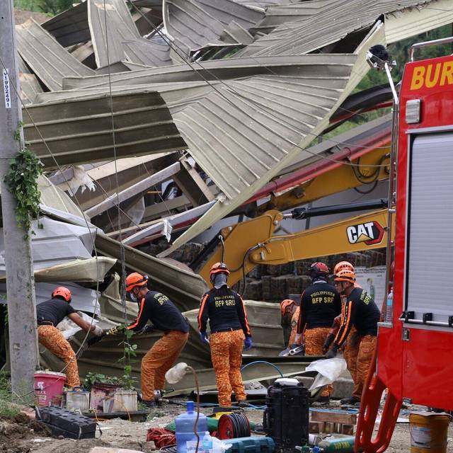 Mülllawine auf Deponie in Philippinen