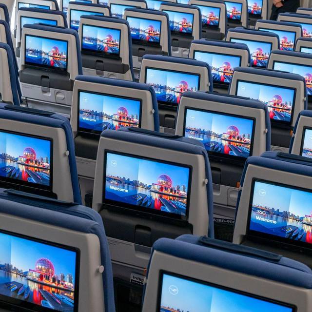 Lufthansa nutzt Starlink-Internet in der Kabine