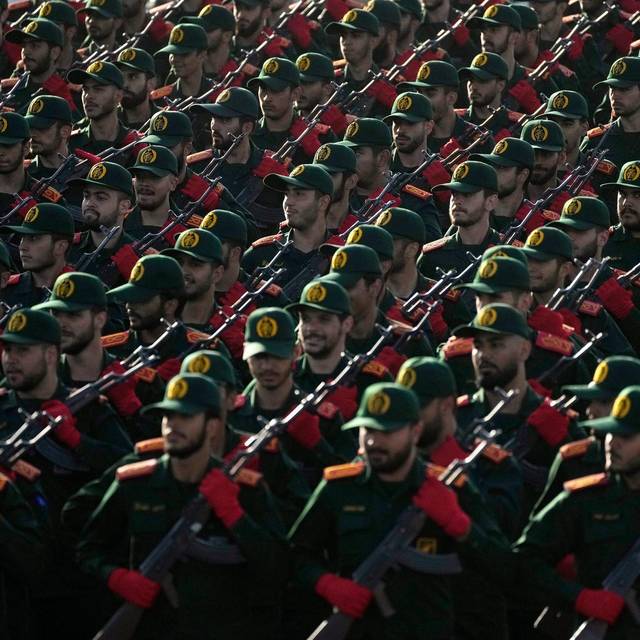 Militärparade im Iran