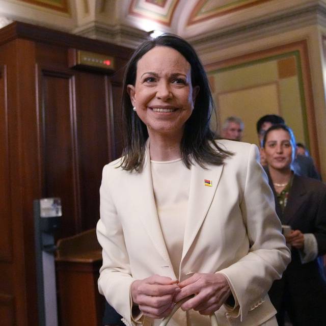 Friedensnobelpreisträgerin Machado im Weißen Haus