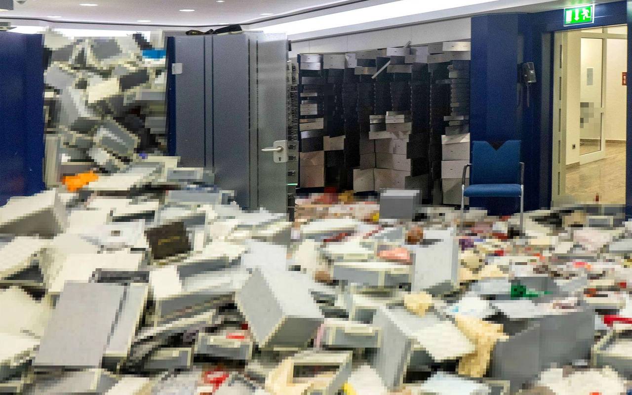 Millionen-Coup: Polizei veröffentlicht Fotos aus Tresorraum