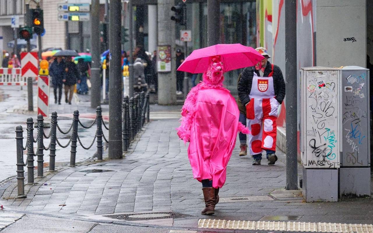 Rosenmontag am Rhein - Köln
