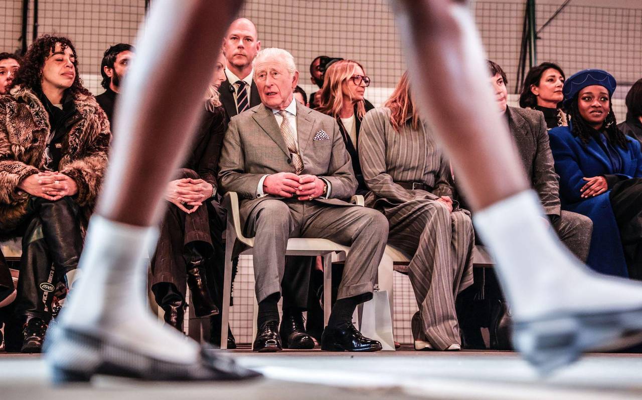 König Charles auf Londoner Modewoche