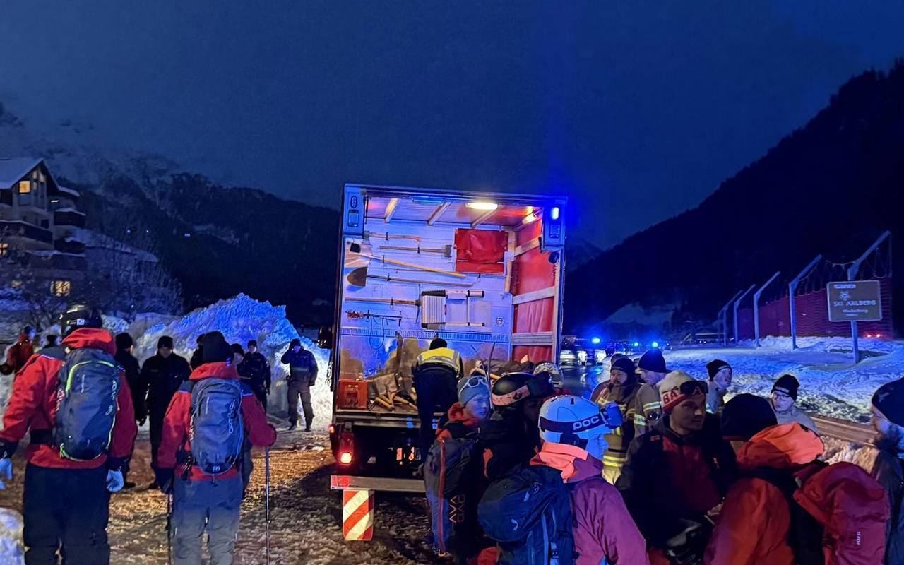 Lawinenabgang in St. Anton