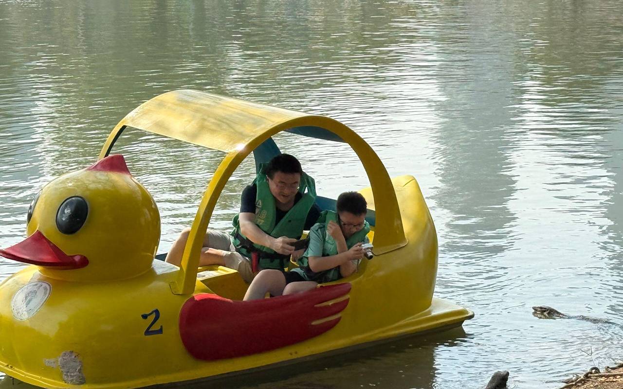 Bindenwaran in Bangkok