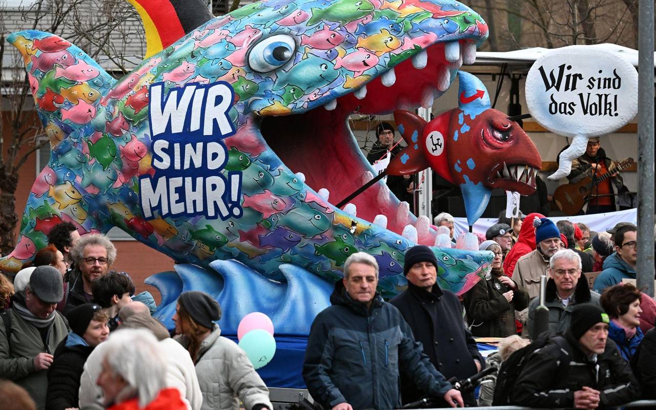 Protest gegen AfD-Treffen