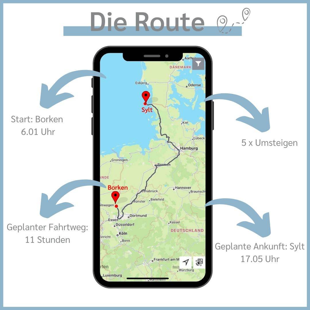 Mit dem 9-Euro-Ticket nach Sylt!