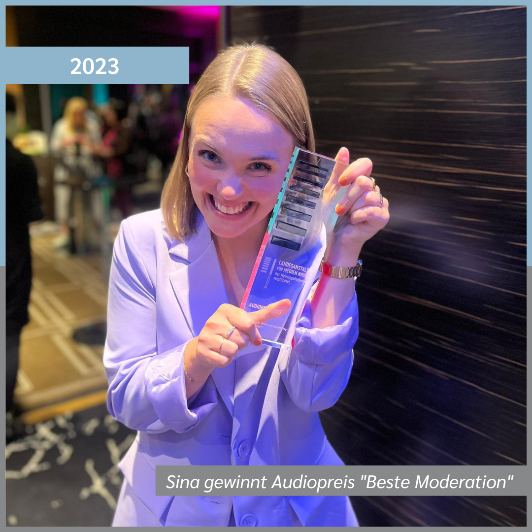 Sina Kuipers gewinnt Audiopreis 2023