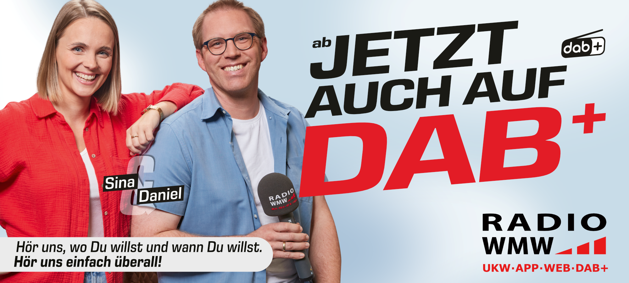 RADIO WMW jetzt auch über DAB+ empfangbar