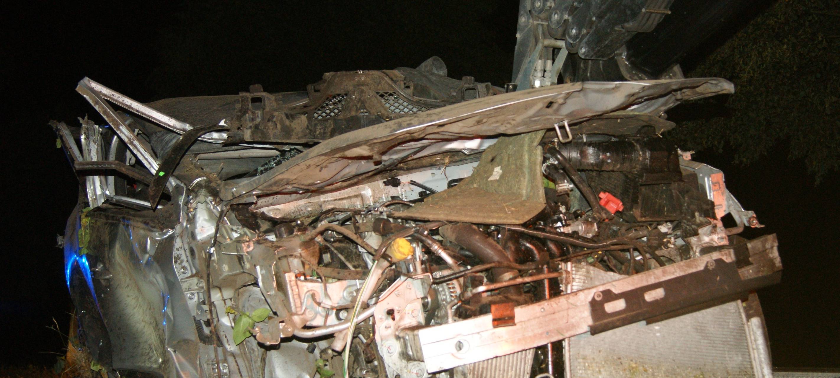 Unfall bei 200 km/h auf Borkener Straße