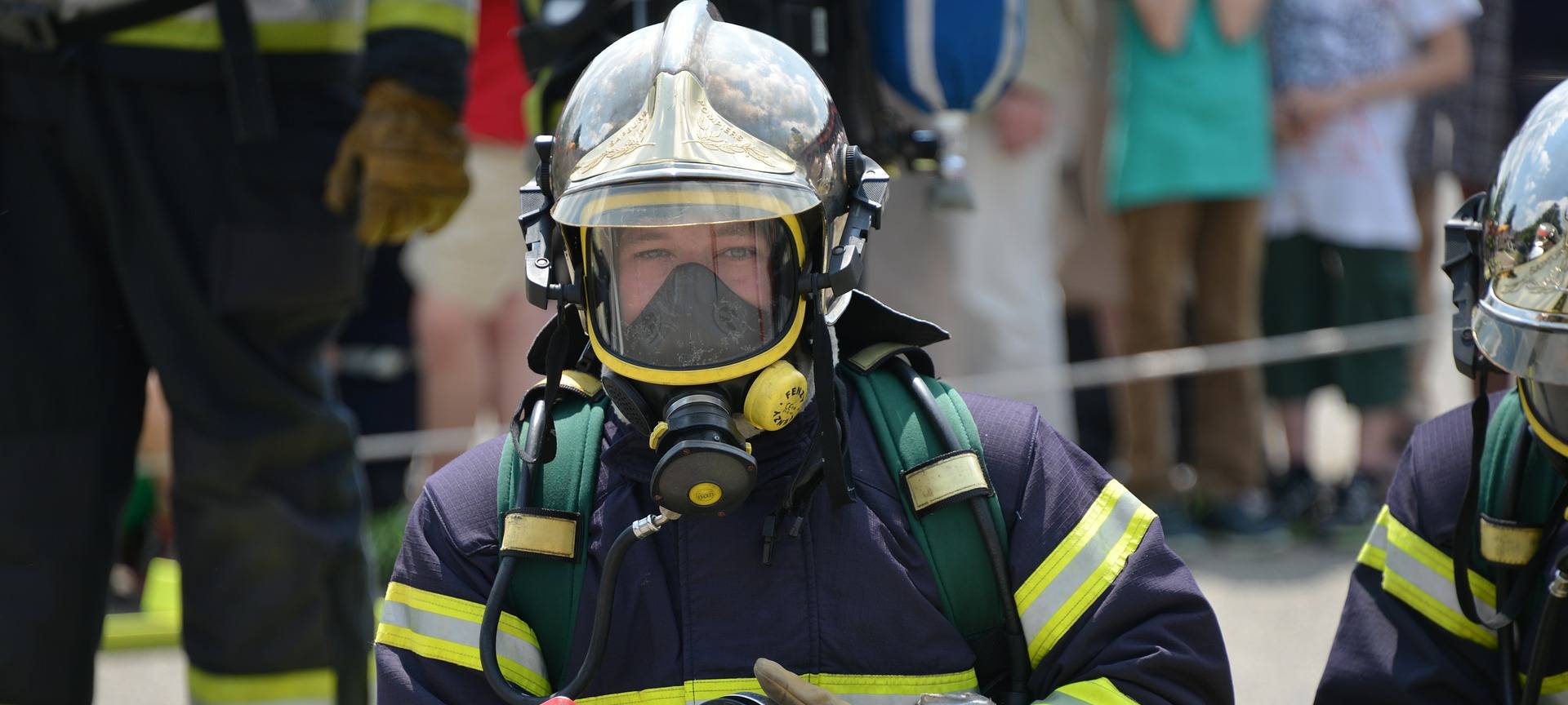 Rettungskräfte trotzen der Hitze