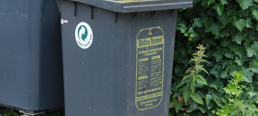 Bocholter Haushalte bekommen ab September die Gelbe Tonne