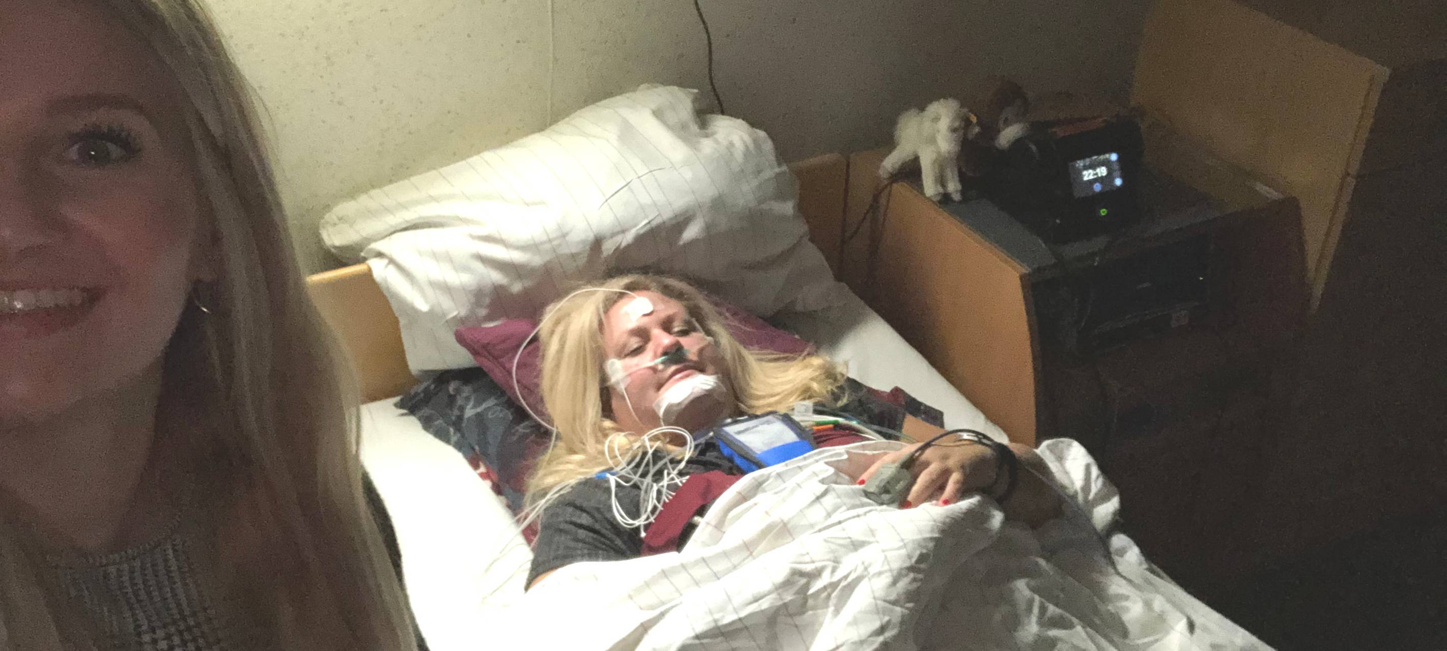 Für das Westmünsterland: Silvia Ochlast im Schlaflabor