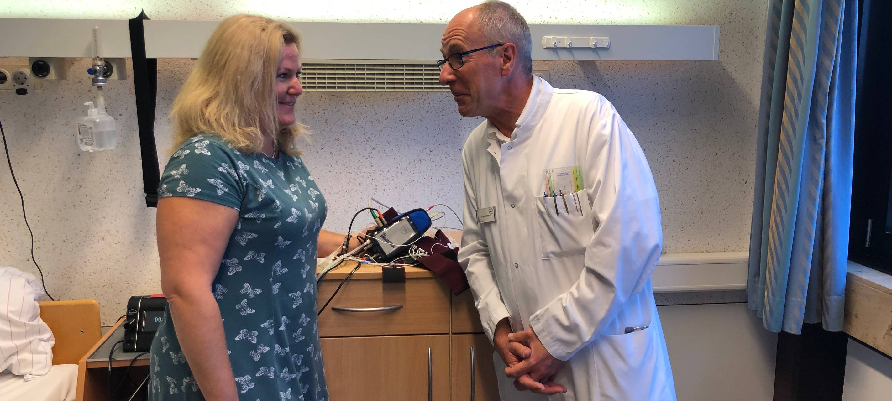 Für das Westmünsterland: Silvia Ochlast im Schlaflabor