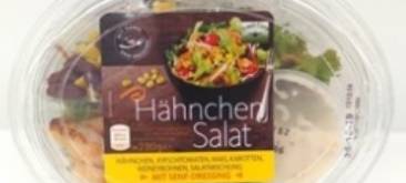 Listerien in Hähnchensalaten nachgewiesen