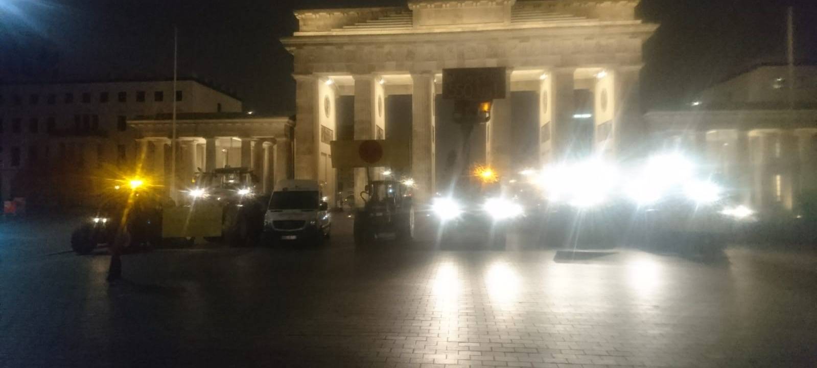 Bauernproteste auf dem Hochpunkt