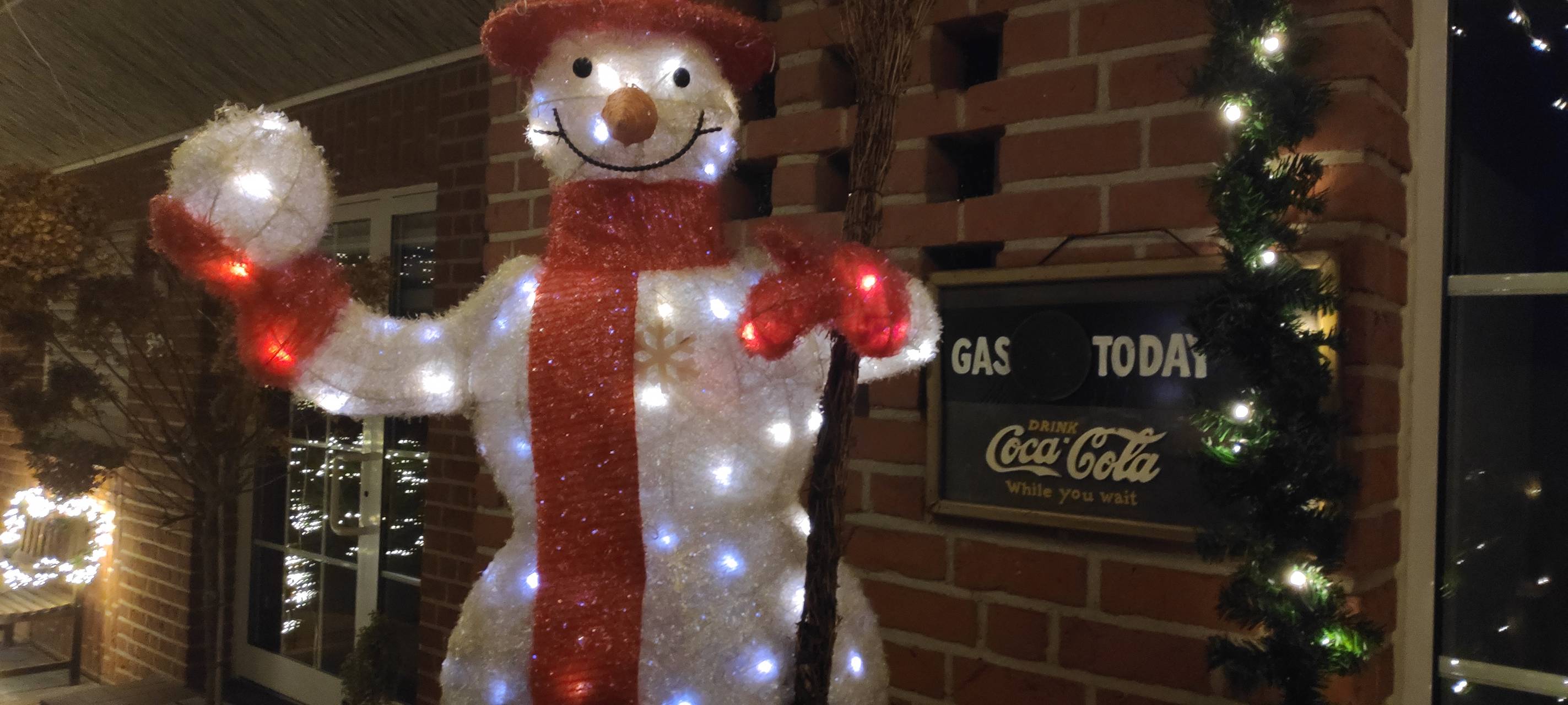 RADIO WMW Interview XXL: Leuchtendes Weihnachtshaus in Oeding