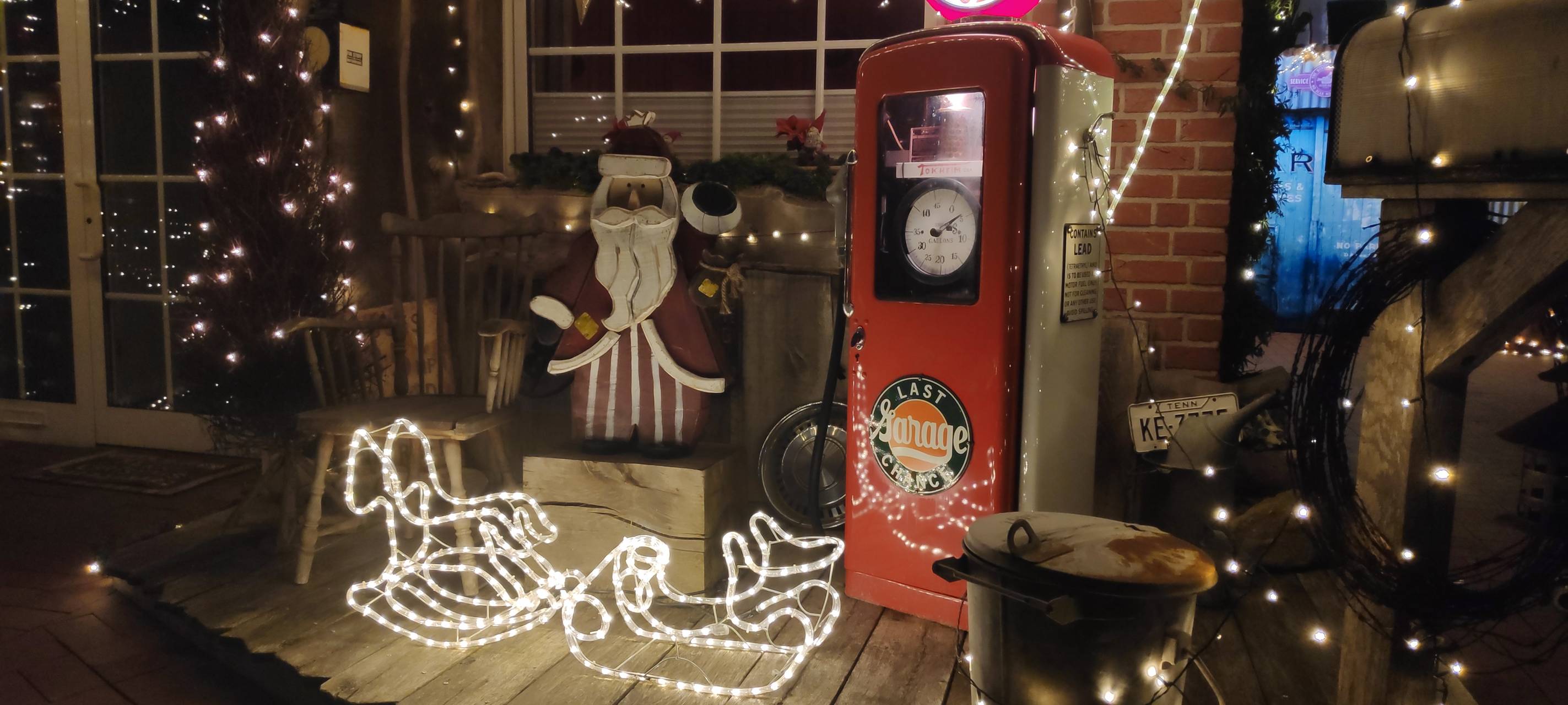 RADIO WMW Interview XXL: Leuchtendes Weihnachtshaus in Oeding