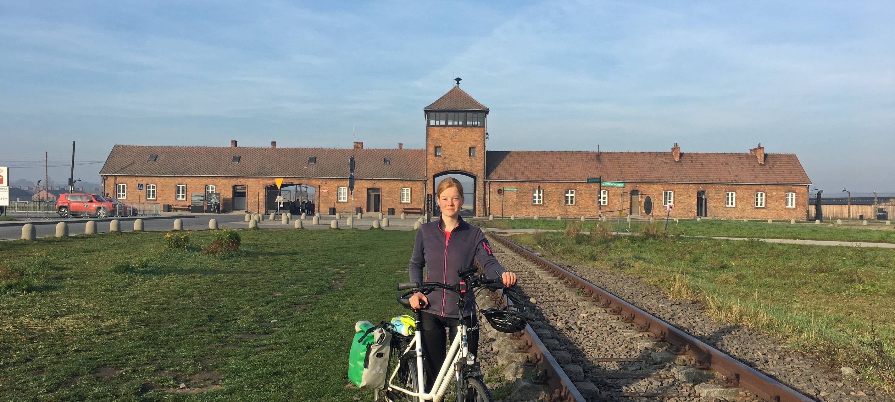 Stadtlohnerin fährt mit dem Rad nach Auschwitz