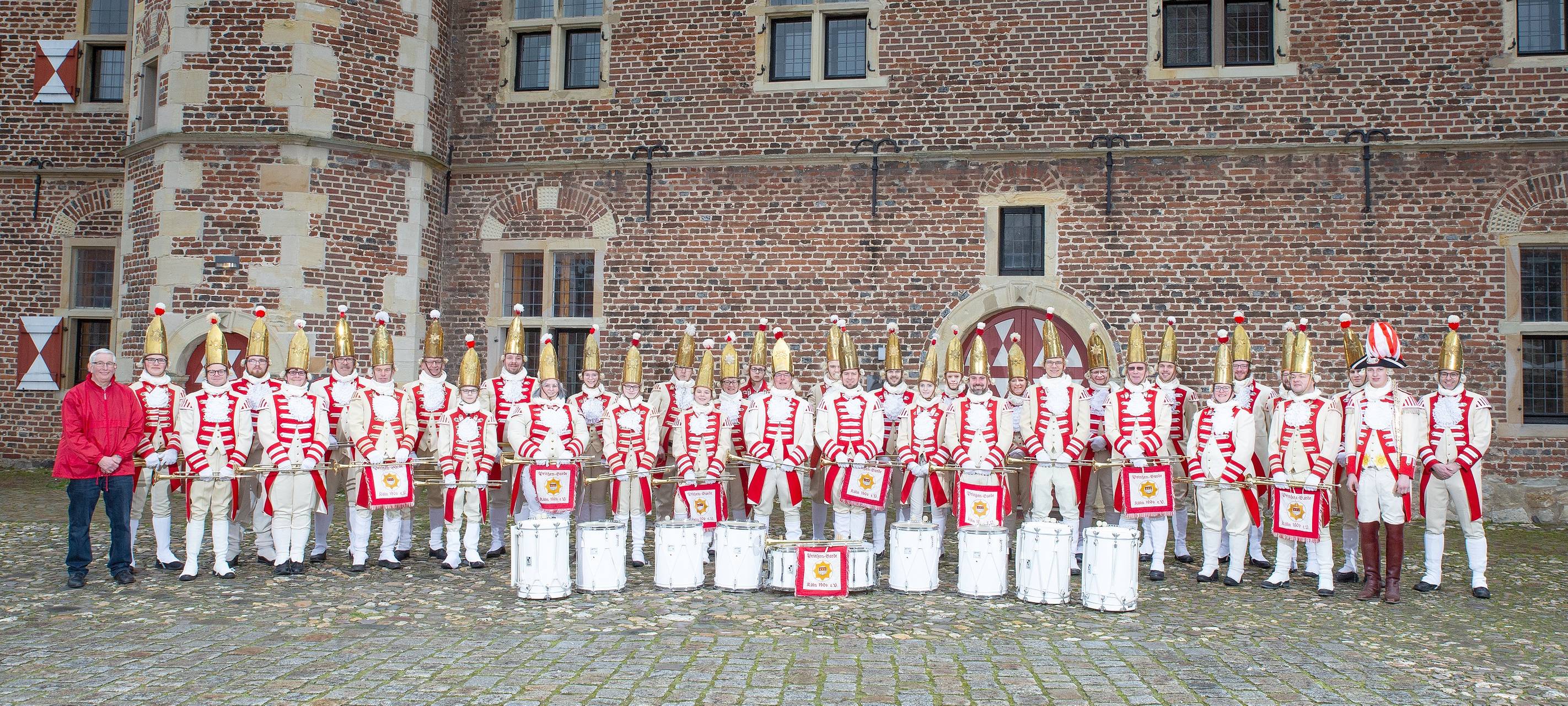 Fanfarencorps Raesfeld Teil der Prinzengarde in Köln
