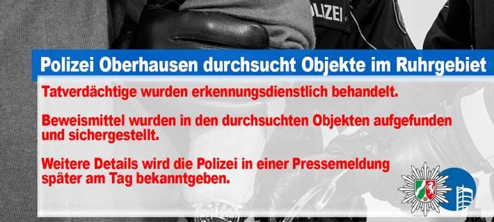 Großrazzia im Ruhrgebiet und in Heiden