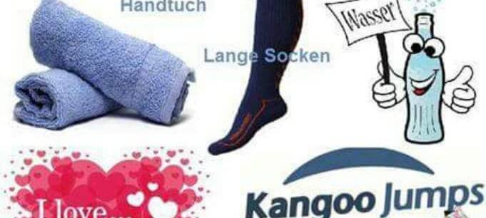 Die geschenkte Minute: Kangoo Jumps in Gemen