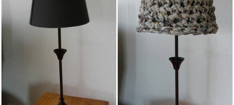 Die geschenkte Minute: Marita bastelt mit Zeitungsgarn