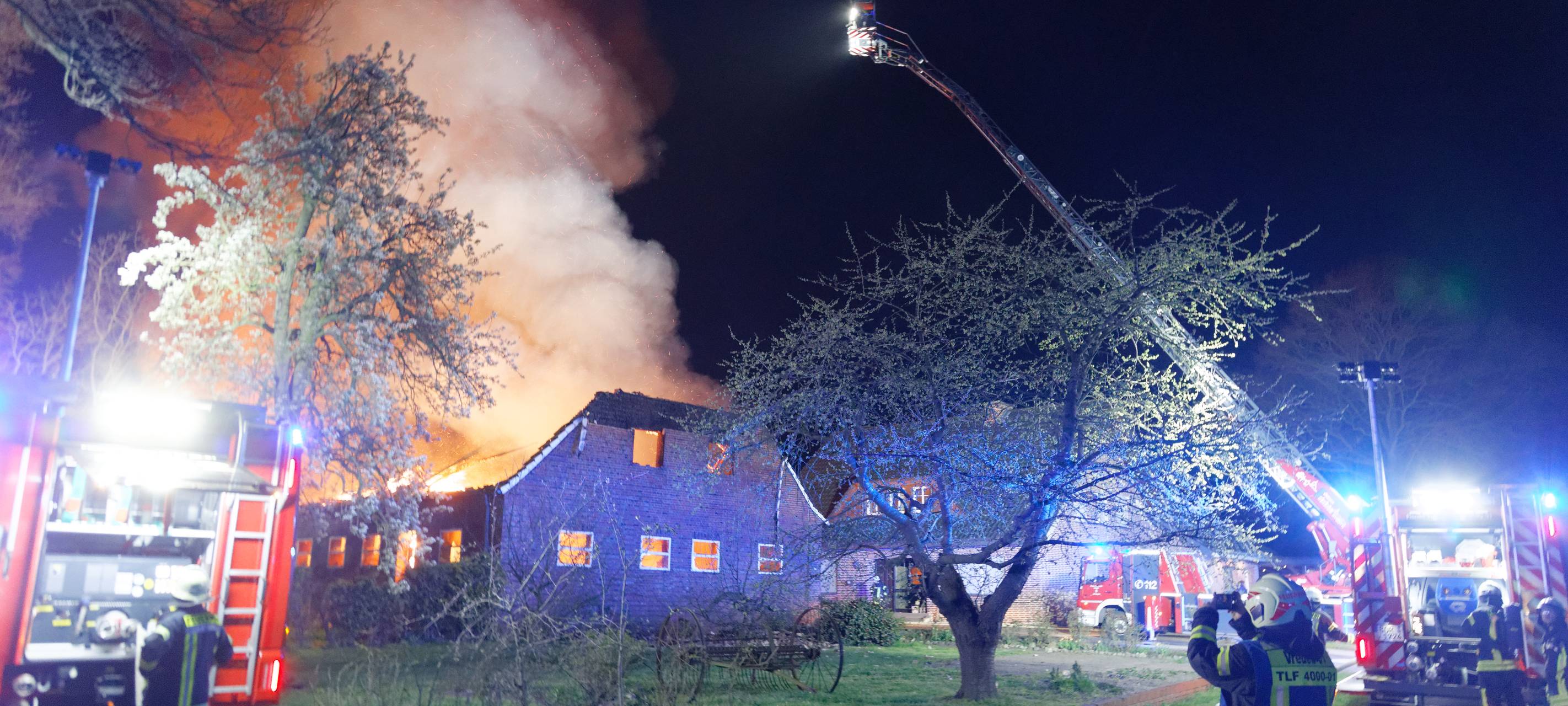 Brandstiftung in Vreden